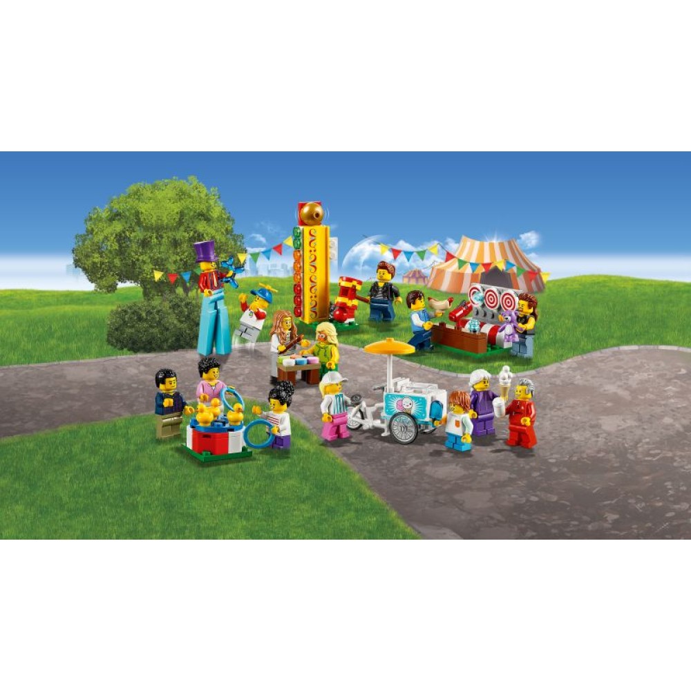 LEGO® City Žmonių rinkinys – pramogų mugė 60234