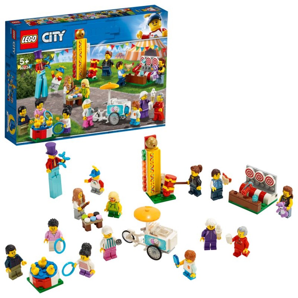 LEGO® City Žmonių rinkinys – pramogų mugė 60234