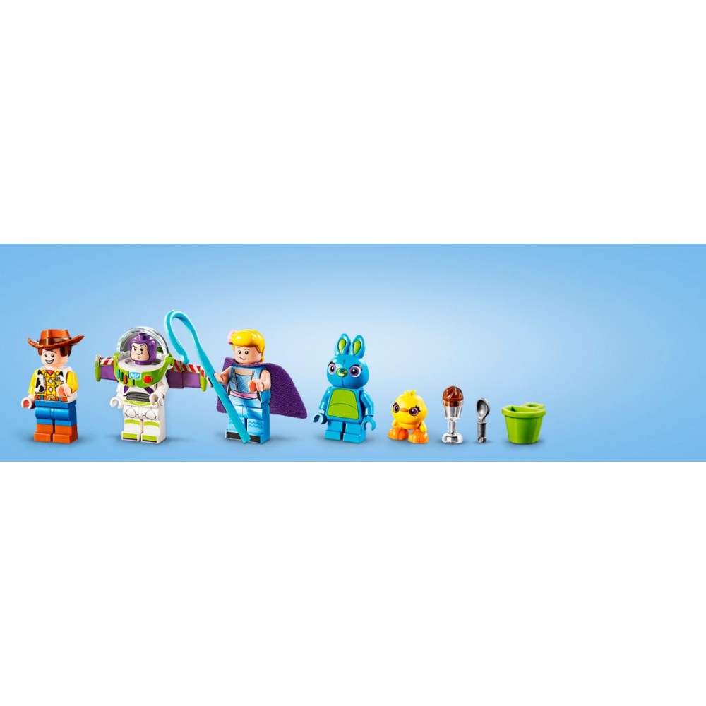 LEGO® Toy Story 4 Bazo ir Vudžio šėlionės mugėje 10770