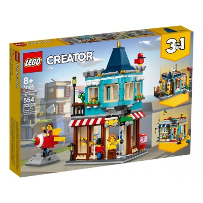 LEGO® Creator 3-in-1 Miestelio žaislų parduotuvė 31105