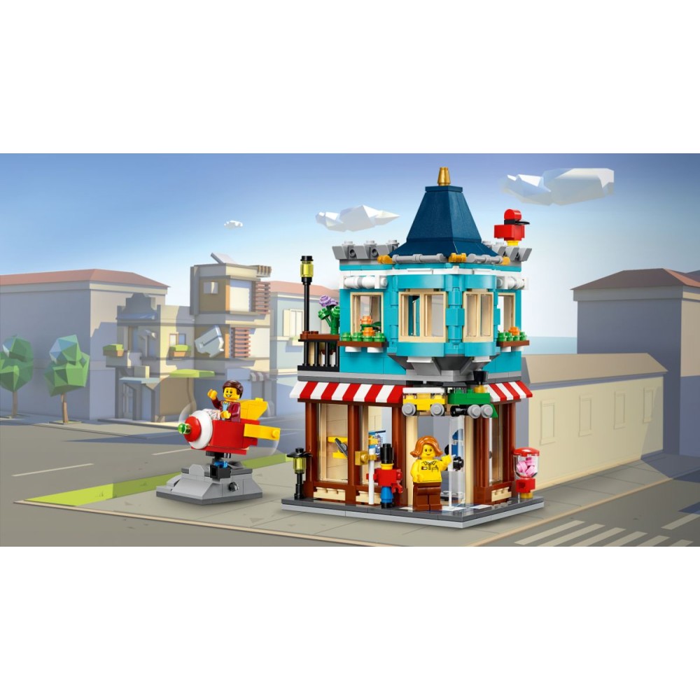 LEGO® Creator 3-in-1 Miestelio žaislų parduotuvė 31105