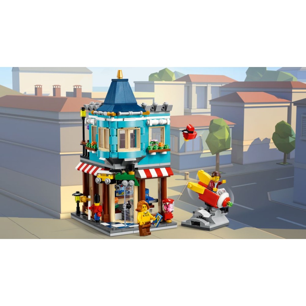 LEGO® Creator 3-in-1 Miestelio žaislų parduotuvė 31105