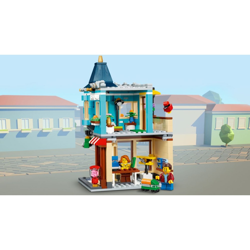 LEGO® Creator 3-in-1 Miestelio žaislų parduotuvė 31105
