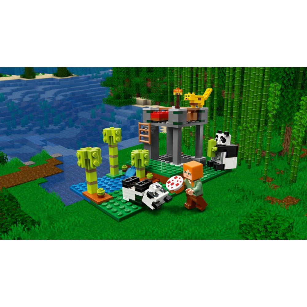 LEGO® Minecraft™ Pandų jauniklių darželis 21158
