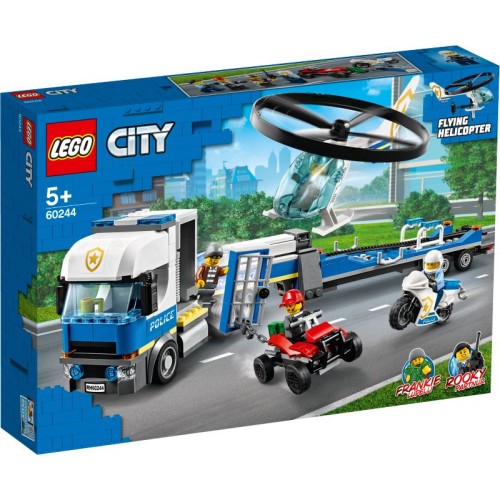 LEGO® City Policijos sraigtasparnio transportavimas 60244