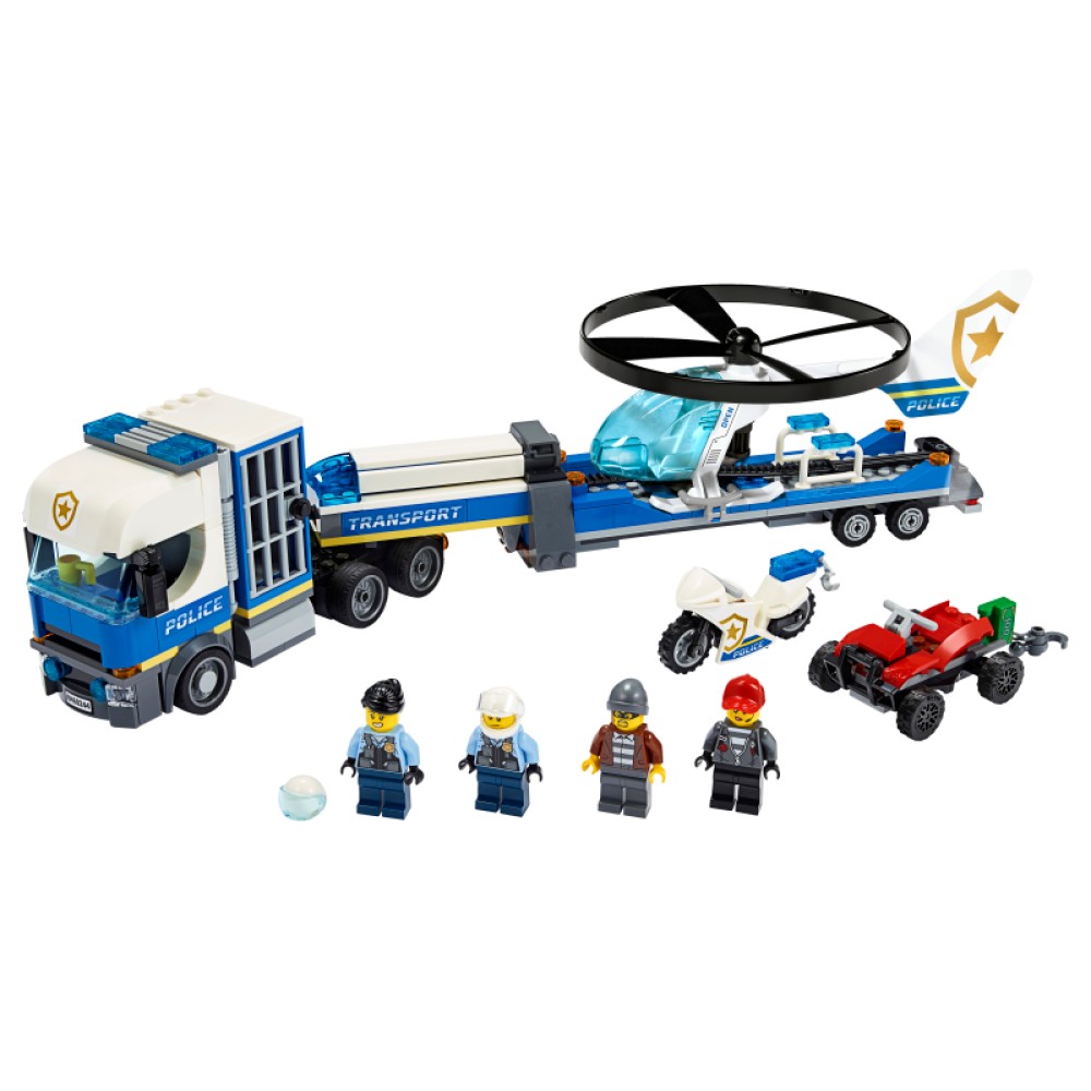 LEGO® City Policijos sraigtasparnio transportavimas 60244