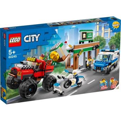 LEGO® City Policijos sunkvežimio monstro apiplėšimas 60245