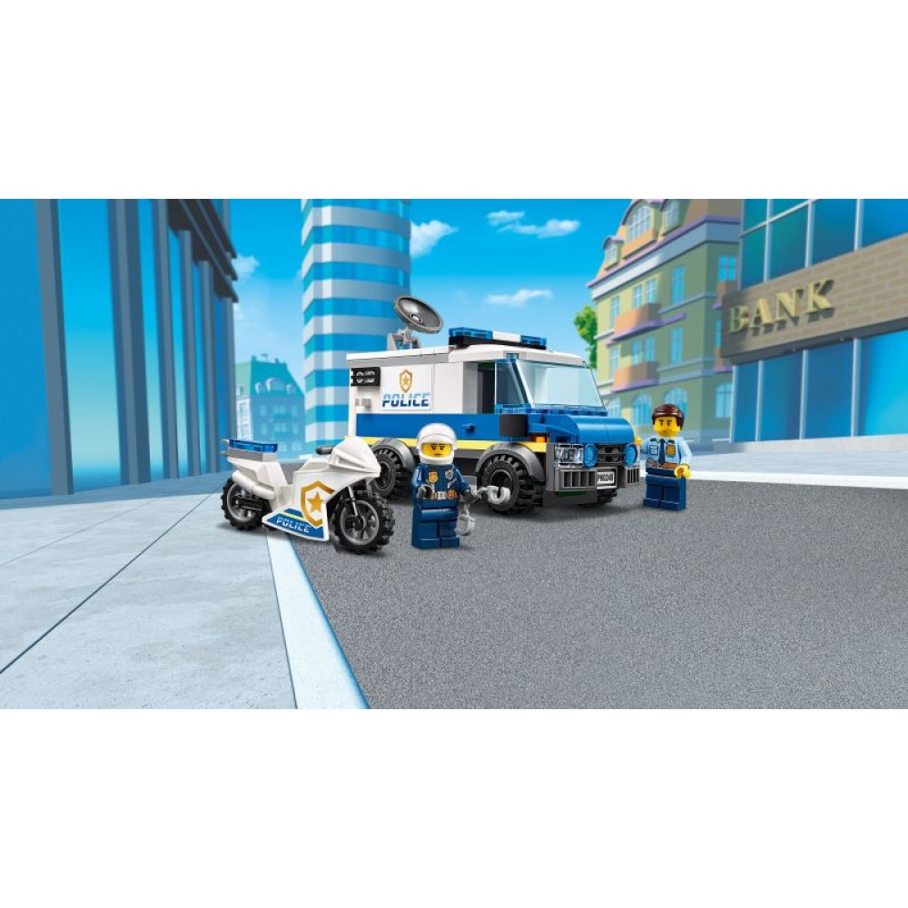 LEGO® City Policijos sunkvežimio monstro apiplėšimas 60245