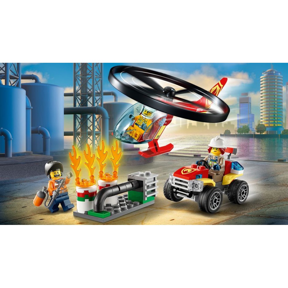 LEGO® City Ugniagesių sraigtasparnio iškvietimas 60248