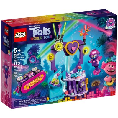 LEGO® Trolls World Tour Techno muzikos šokių vakarėlis 41250