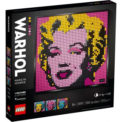 LEGO® Art Andy Warhol’s Marilyn Monroe 31197