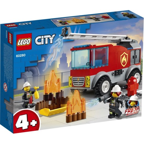 LEGO® City Ugniagesių automobilis su kopėčiomis 60280