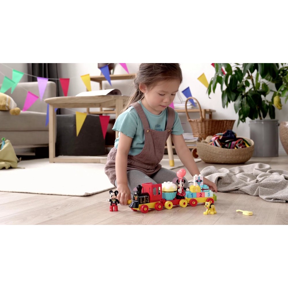 LEGO® DUPLO® ǀ Disney Mikio ir Minės gimtadienio traukinys 10941