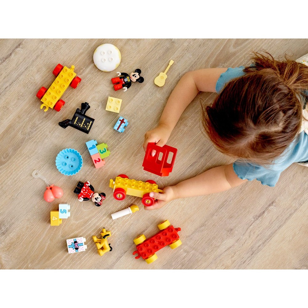 LEGO® DUPLO® ǀ Disney Mikio ir Minės gimtadienio traukinys 10941