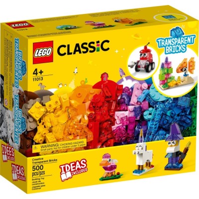 LEGO® Classic Skaidrios kaladėlės 11013