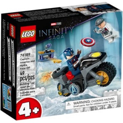 LEGO® Marvel Kapitono Amerika ir Hydra susirėmimas 76189