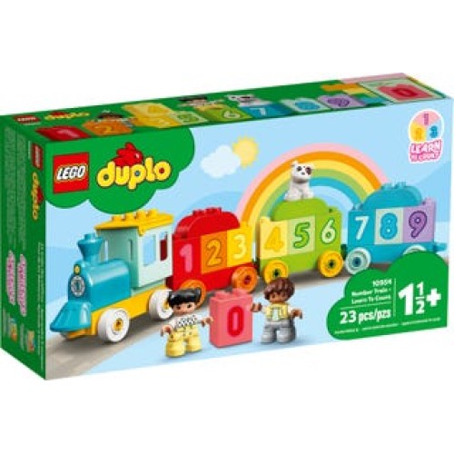 LEGO® DUPLO® Mano pirmasis traukinys – išmok skaičiuoti 10954