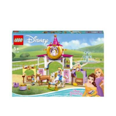  LEGO® ǀ Disney Gražuolės ir Auksaplaukės karališkosios arklidės 43195