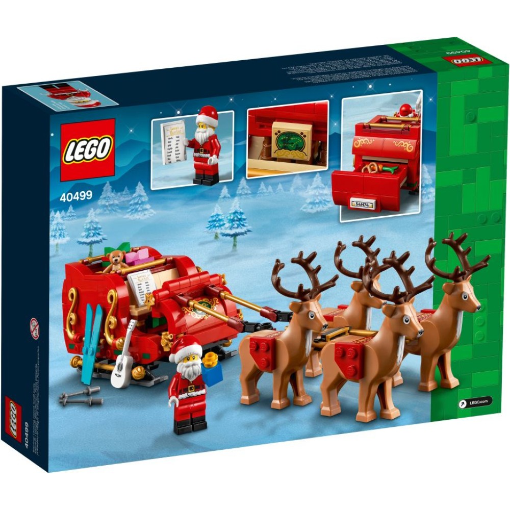 LEGO® Kalėdų Senelio rogės 40499