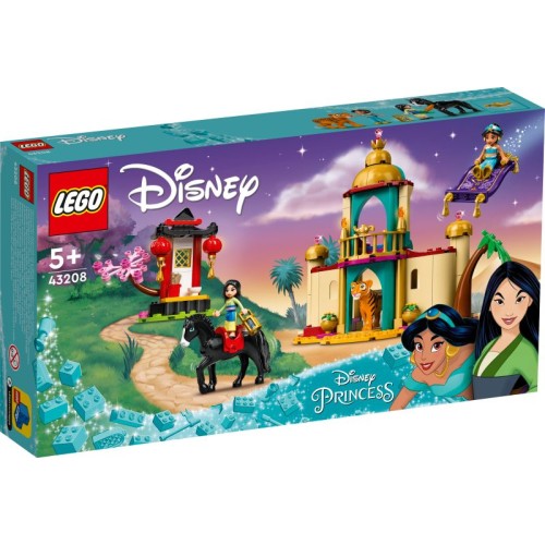 LEGO® ǀ Disney Džasminos ir Mulan nuotykiai 43208 