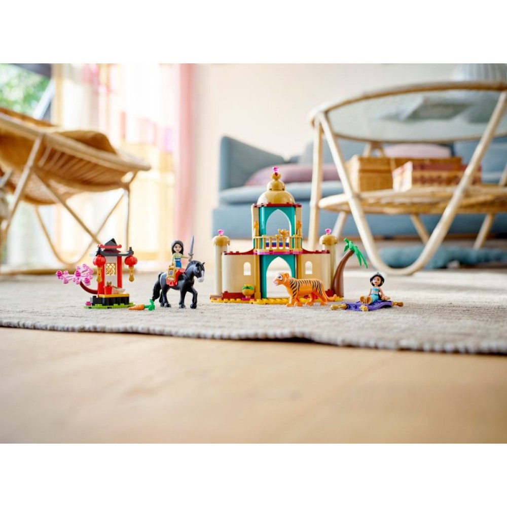 LEGO® ǀ Disney Džasminos ir Mulan nuotykiai 43208 