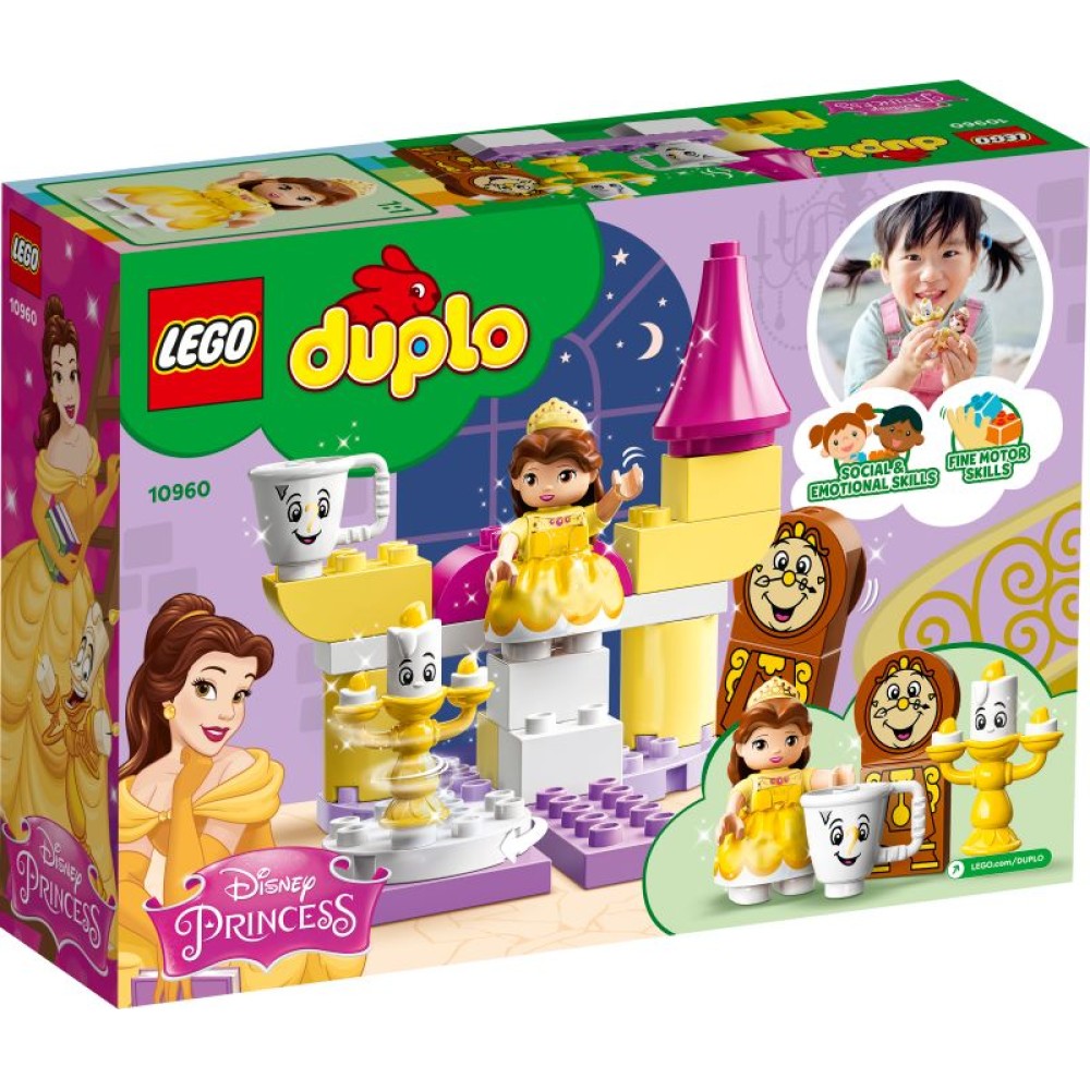  LEGO® DUPLO® ǀ „Disney“ rinkinį Gražuolės pokylių salė 10960