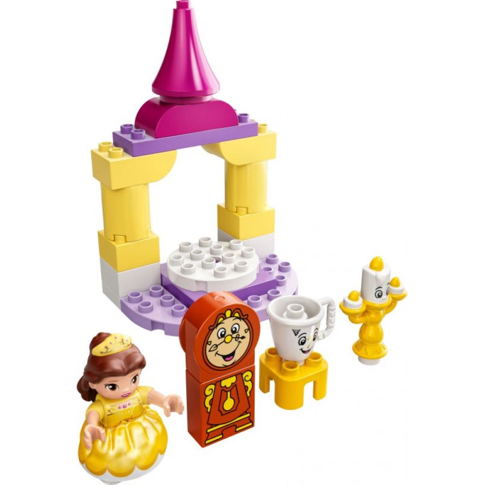  LEGO® DUPLO® ǀ „Disney“ rinkinį Gražuolės pokylių salė 10960