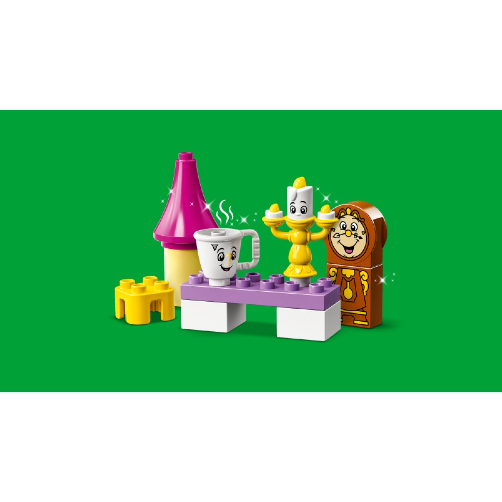  LEGO® DUPLO® ǀ „Disney“ rinkinį Gražuolės pokylių salė 10960