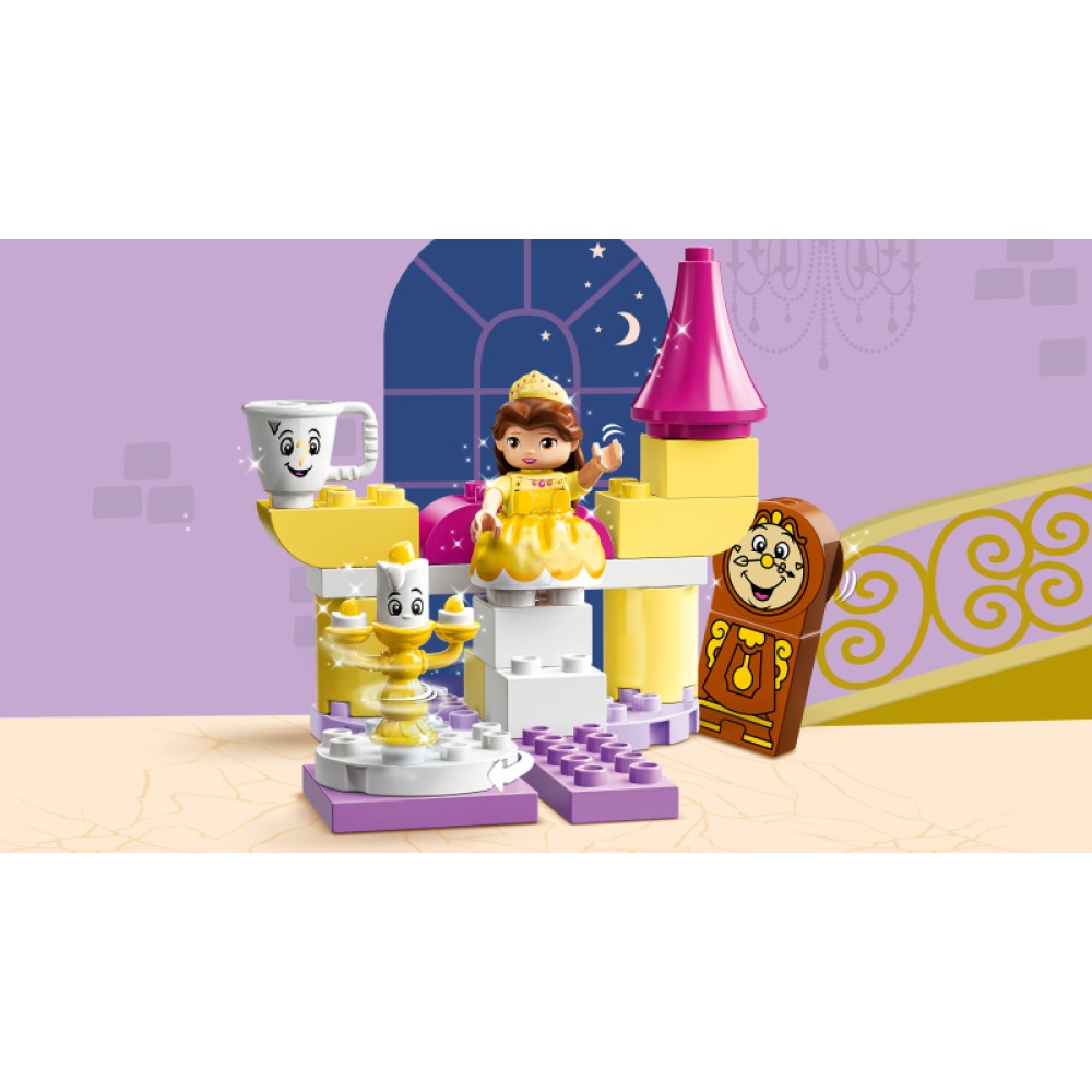  LEGO® DUPLO® ǀ „Disney“ rinkinį Gražuolės pokylių salė 10960