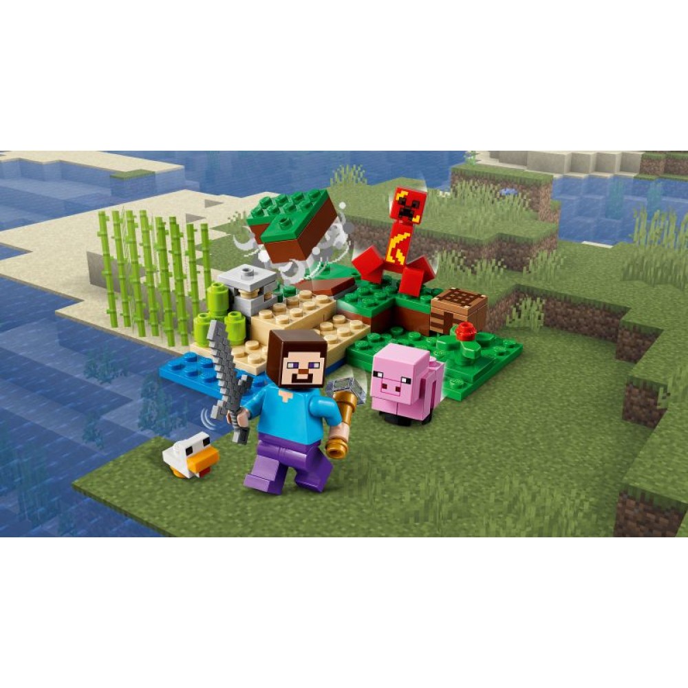 LEGO® Minecraft® „Creeper™ pasala 21177