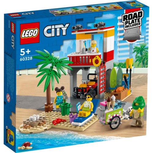  LEGO® City Paplūdimio gelbėtojų stotis 60328