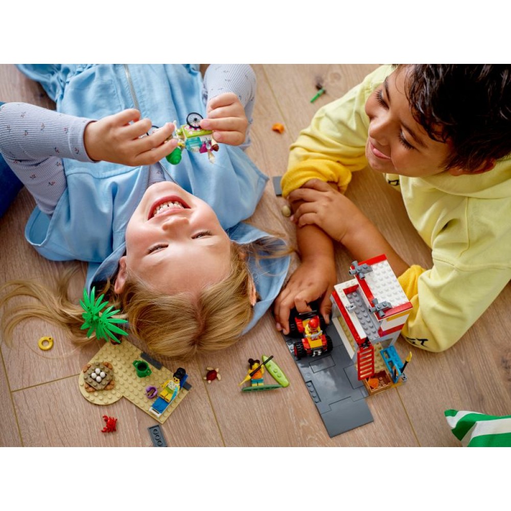  LEGO® City Paplūdimio gelbėtojų stotis 60328