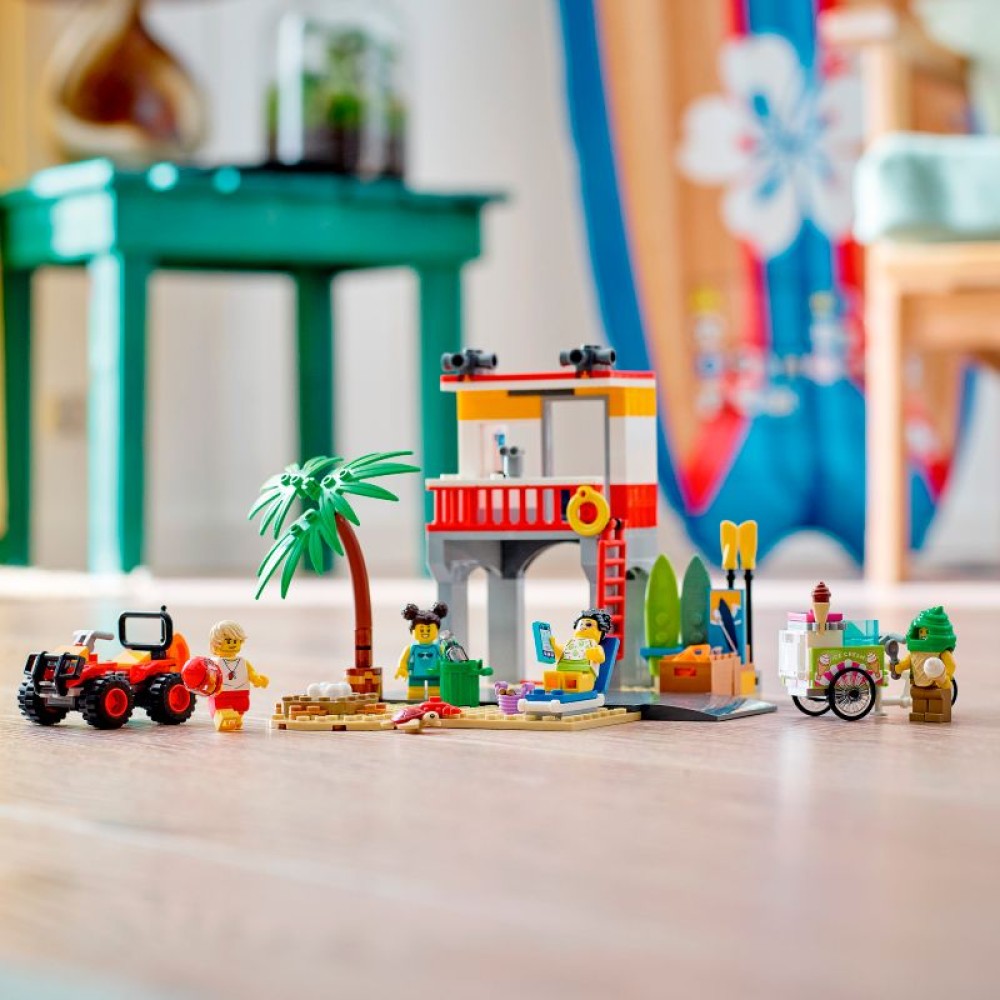  LEGO® City Paplūdimio gelbėtojų stotis 60328