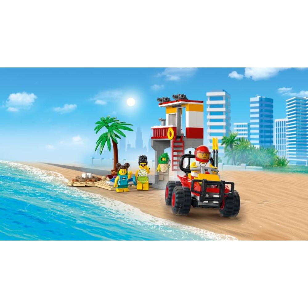  LEGO® City Paplūdimio gelbėtojų stotis 60328