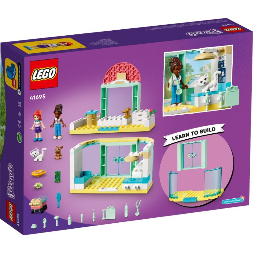 LEGO® Friends Gyvūnų klinikoje 41695