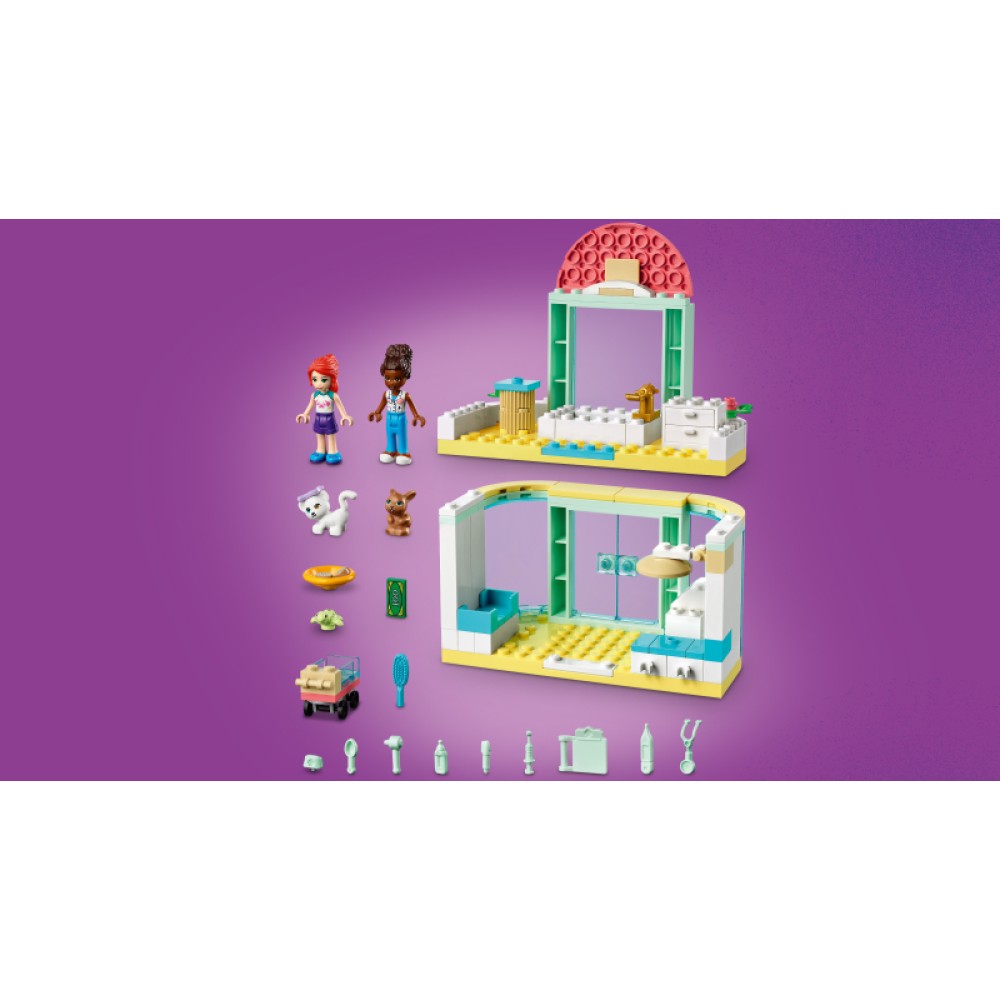LEGO® Friends Gyvūnų klinikoje 41695