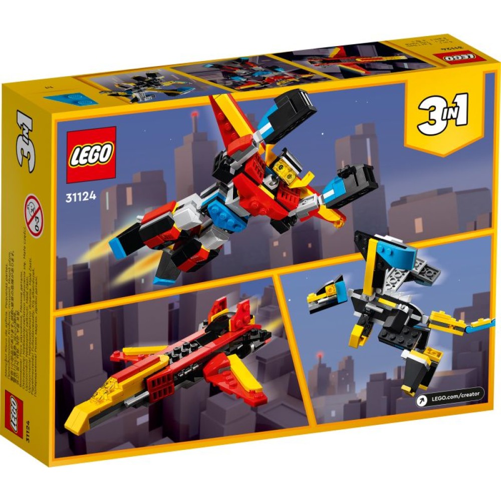  LEGO® Creator 3in1 Super robotas 31124