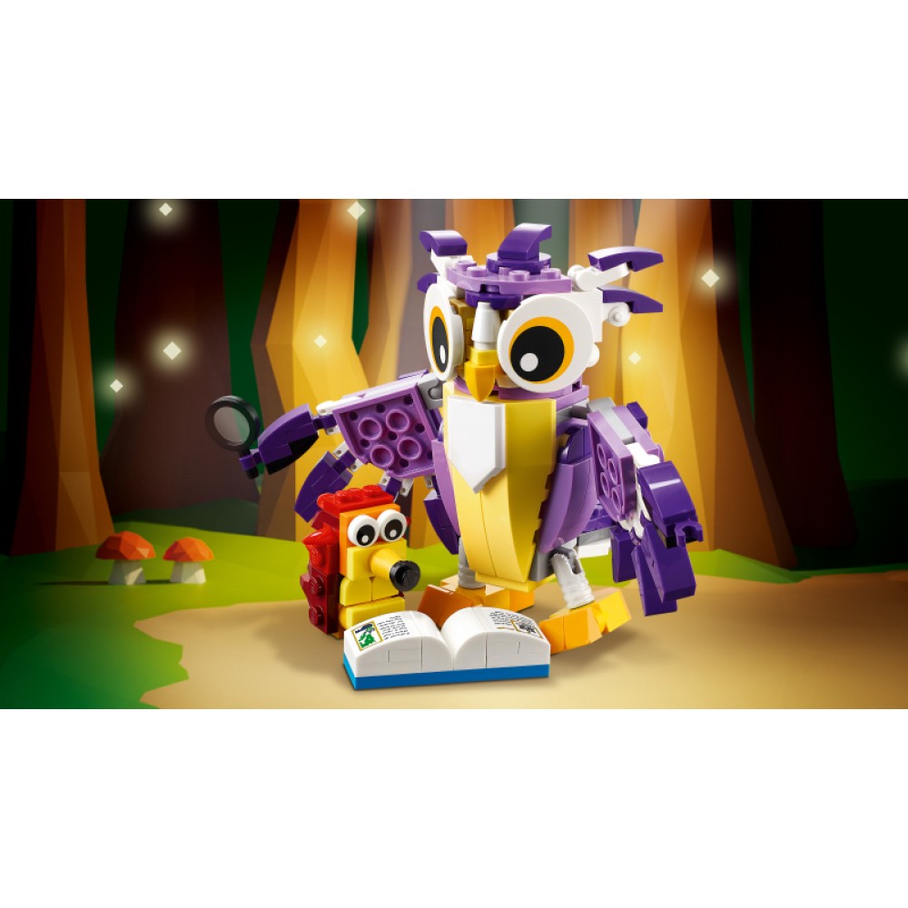 LEGO® Creator 3in1 Fantastiškų miško būtybės 31125