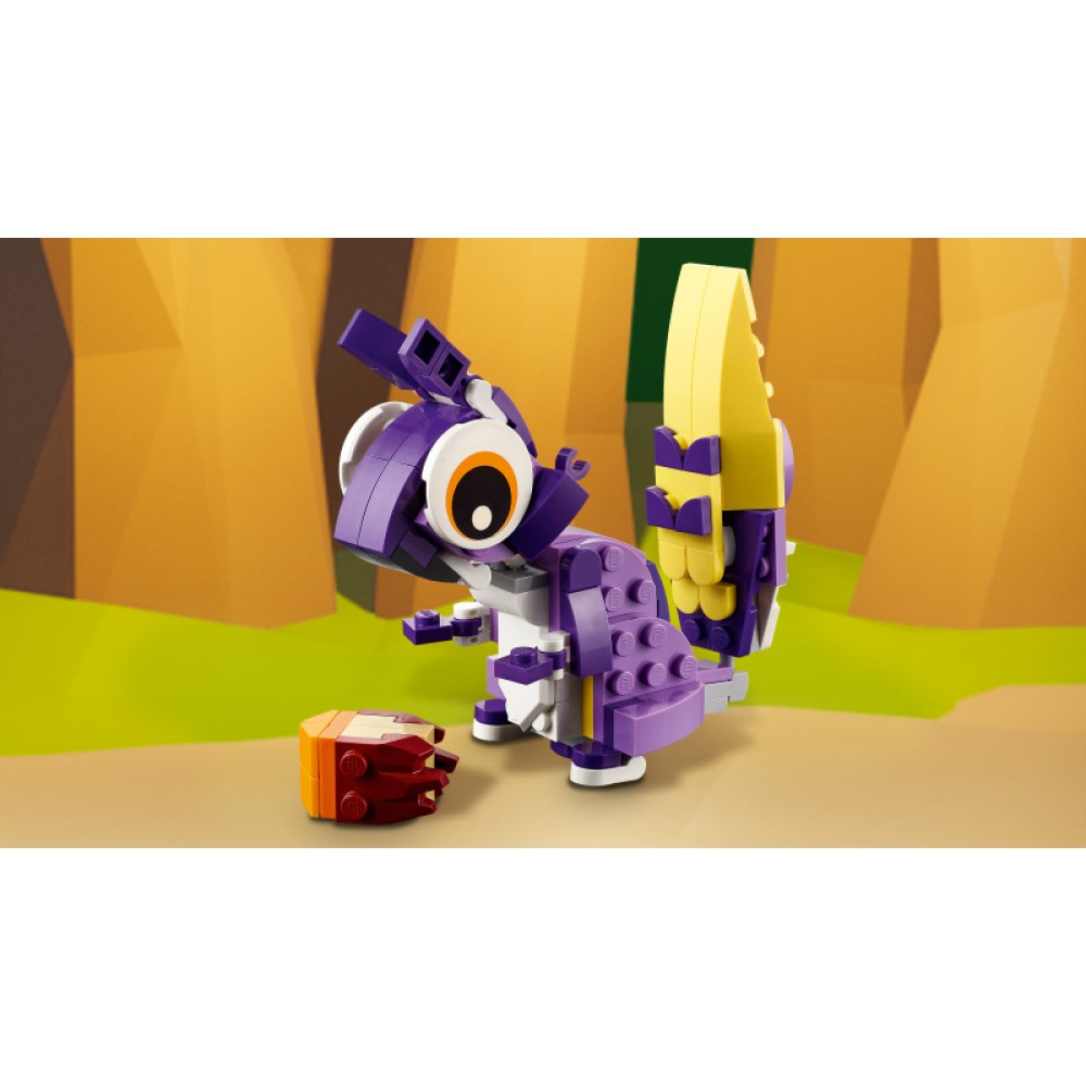 LEGO® Creator 3in1 Fantastiškų miško būtybės 31125