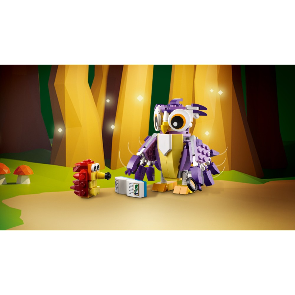 LEGO® Creator 3in1 Fantastiškų miško būtybės 31125