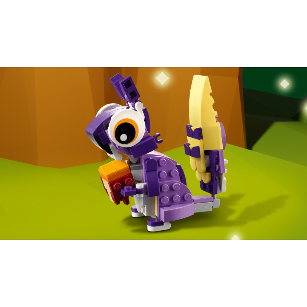 LEGO® Creator 3in1 Fantastiškų miško būtybės 31125