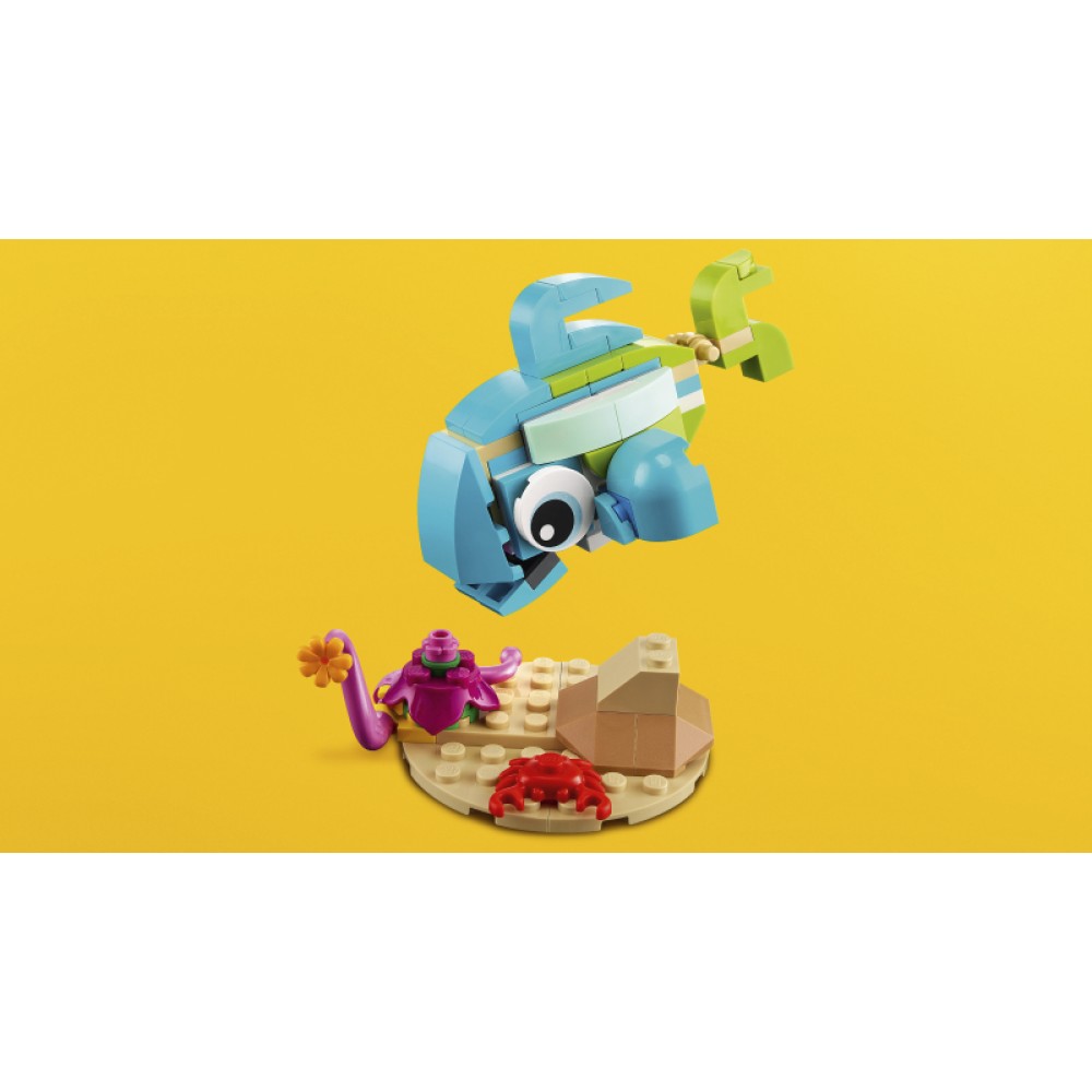 LEGO® Creator 3in1 Delfinas ir vėžlys 31128