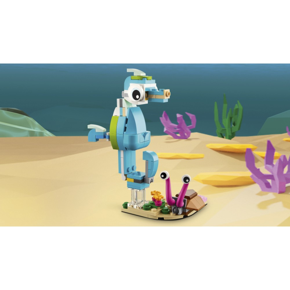 LEGO® Creator 3in1 Delfinas ir vėžlys 31128