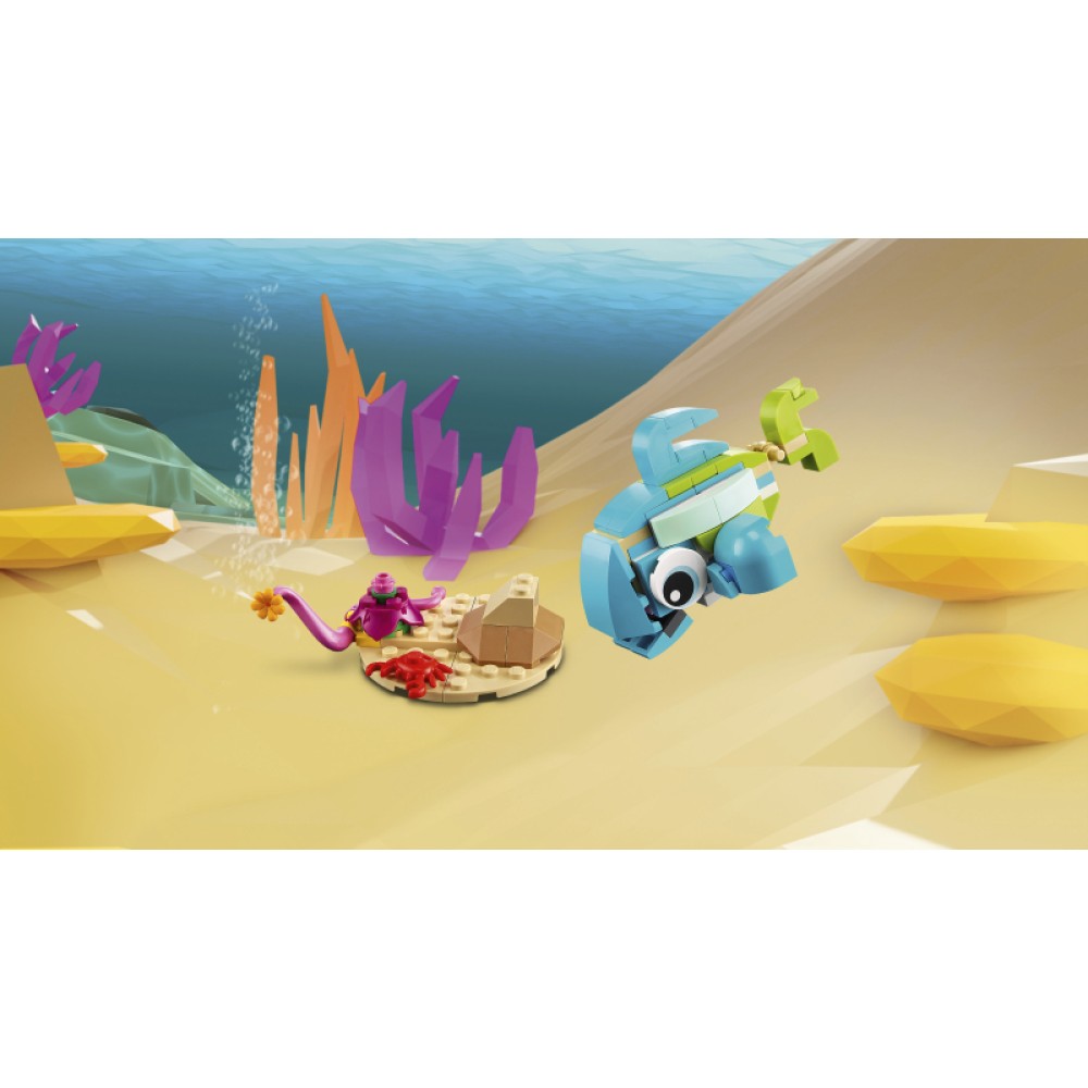 LEGO® Creator 3in1 Delfinas ir vėžlys 31128