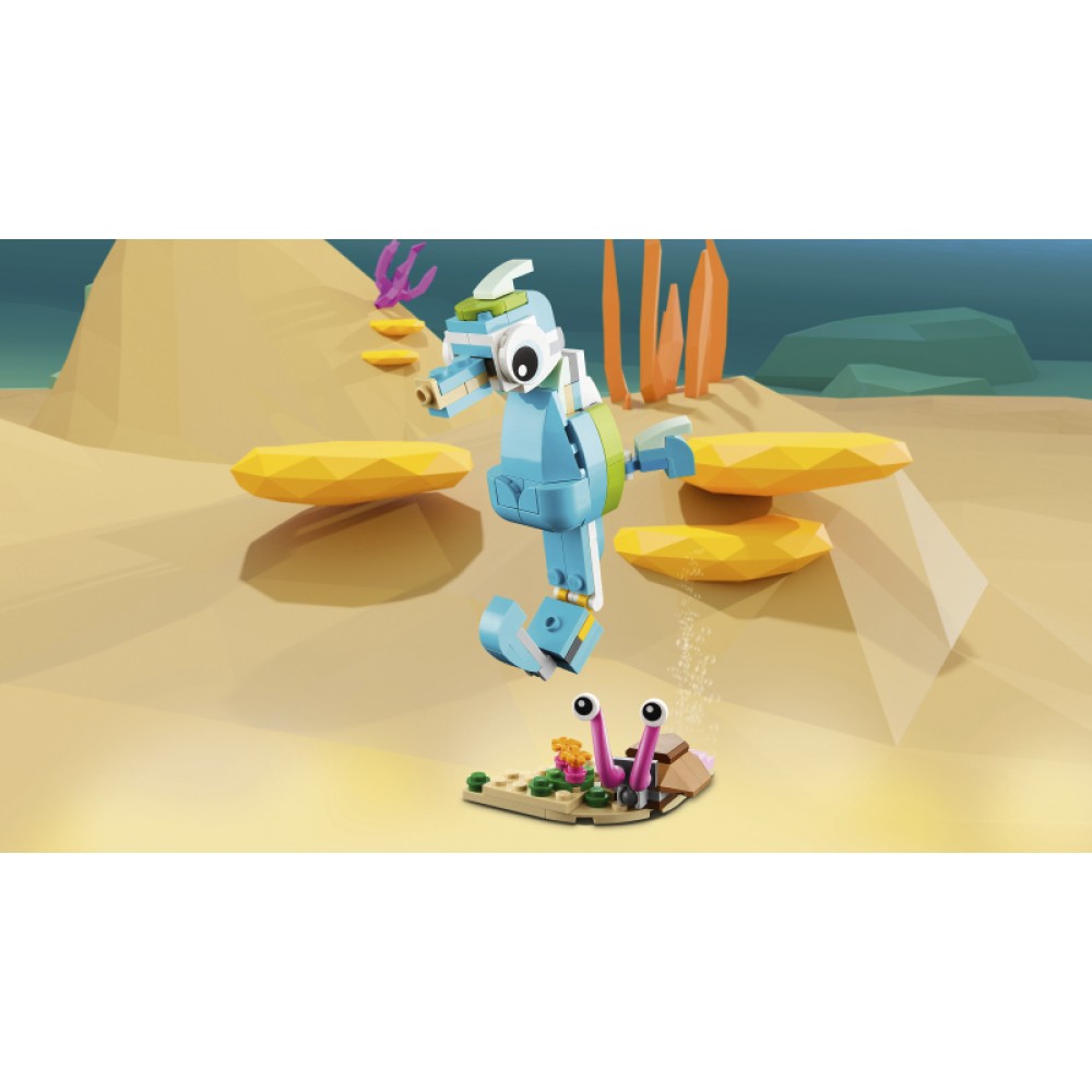 LEGO® Creator 3in1 Delfinas ir vėžlys 31128