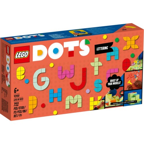 LEGO® DOTS Daugybės DOTS – raidės 41950