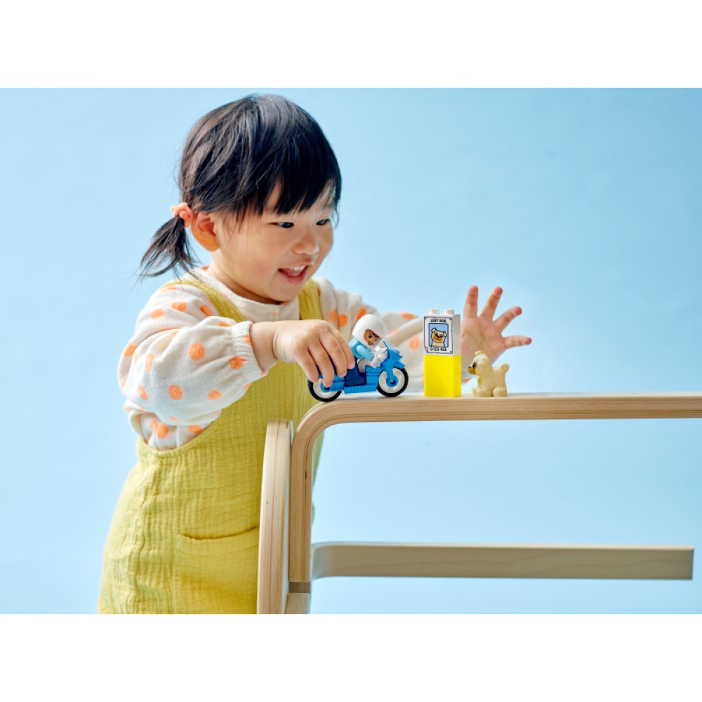 LEGO® DUPLO® Pagalba Policijos motociklas 10967