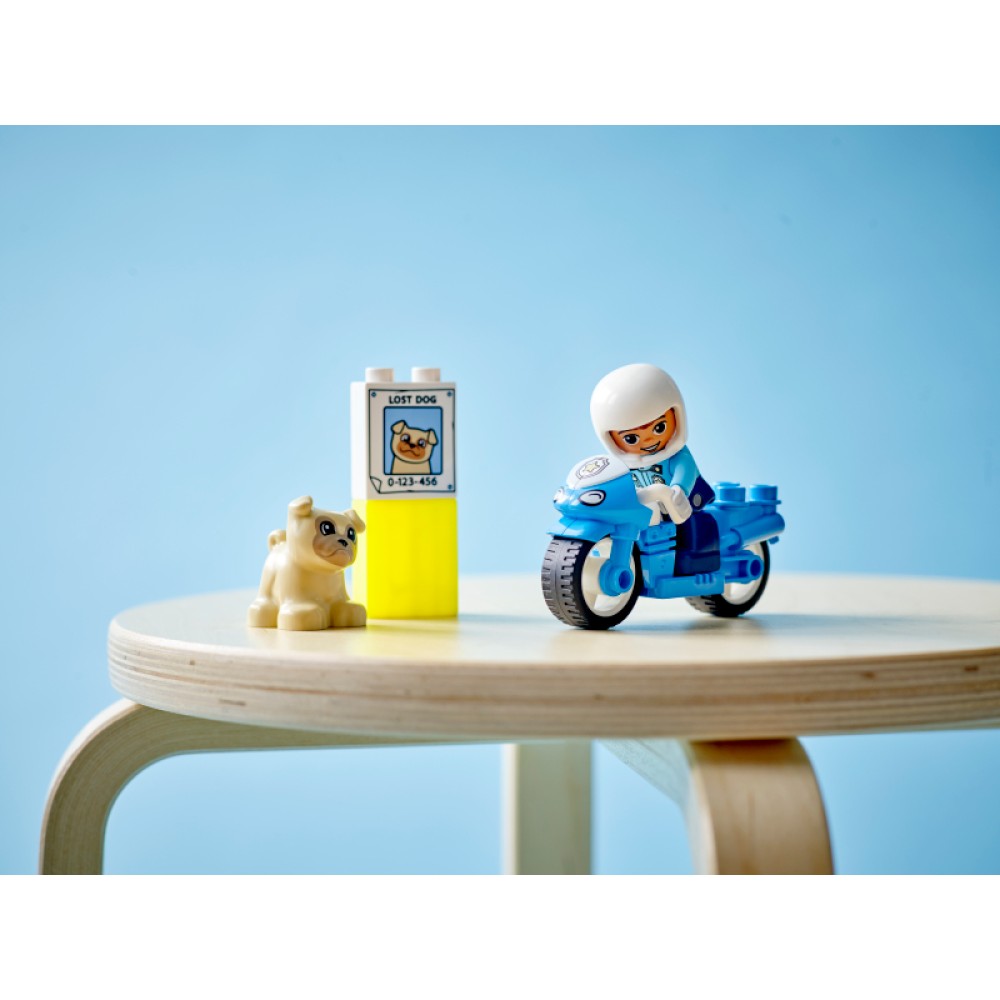 LEGO® DUPLO® Pagalba Policijos motociklas 10967