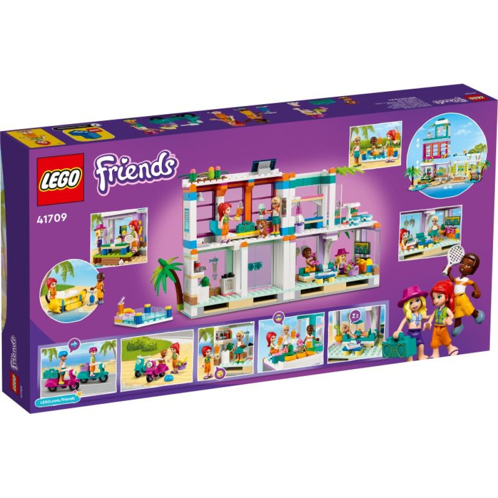 LEGO® Friends atostogų namelis paplūdimyje 41709