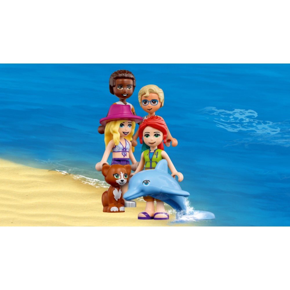 LEGO® Friends atostogų namelis paplūdimyje 41709